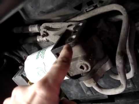 How to replace remote engine oil filter lines GMC Jimmy Chevy Blazer