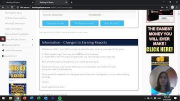 Hashing Ad Space update and new features