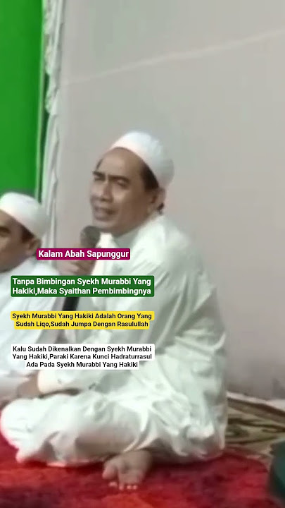 Sheikh Murabbi, the True Guide
