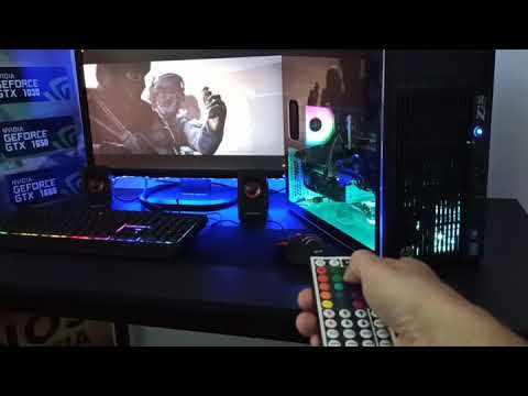 Computadores Gaming com LEDs RGB