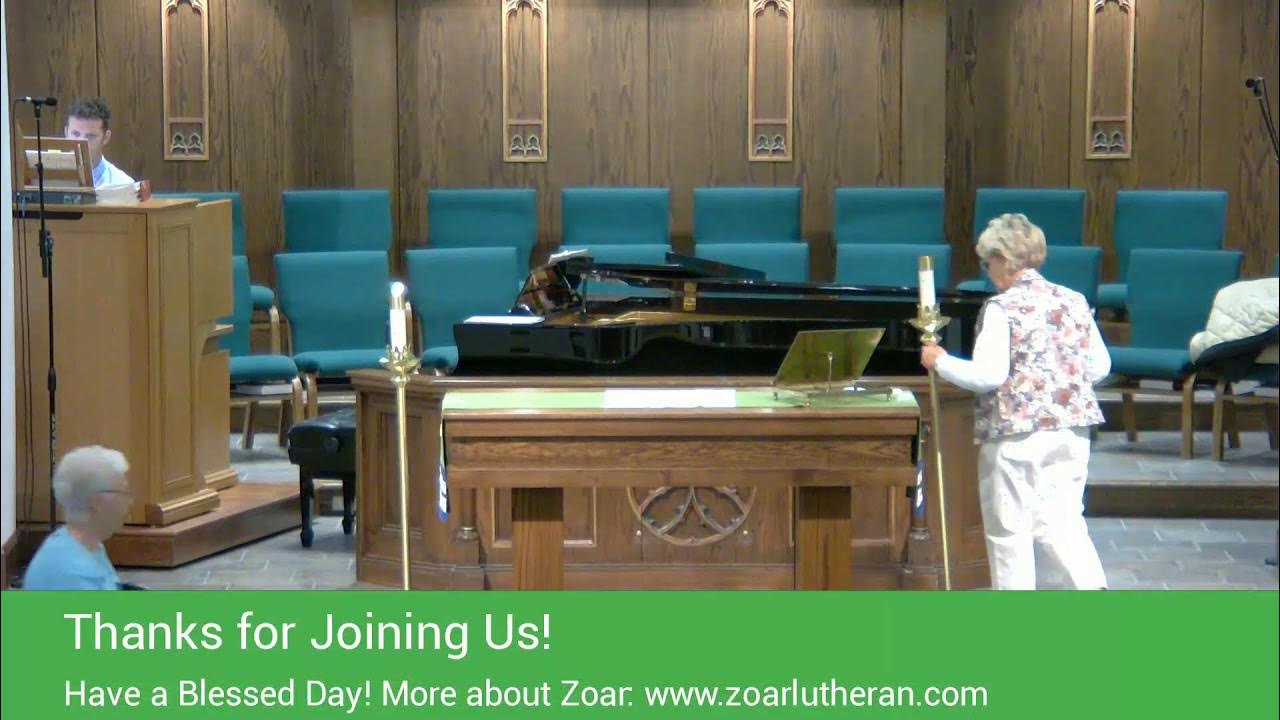 Zoar Lutheran Church 6/11/2023 YouTube