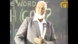 unbelievable speech..Ahmed Deedat..بيان لا يصدّق