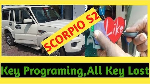 Scorpio S2 Key Programing, All Key Lost Lockset Change #automobile #carengineering #hilights