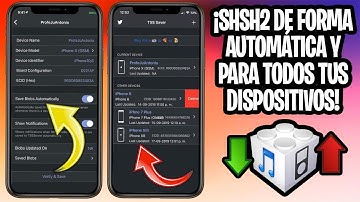 TUTORIAL ✅ Con 0 clicks guarda tus SHSH2 (TSS Saver 2)