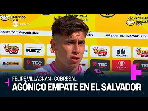 Felipe Villagrán analyzes the miners' last-gasp draw against UdeC - 2026 Mercado Libre First Divi...