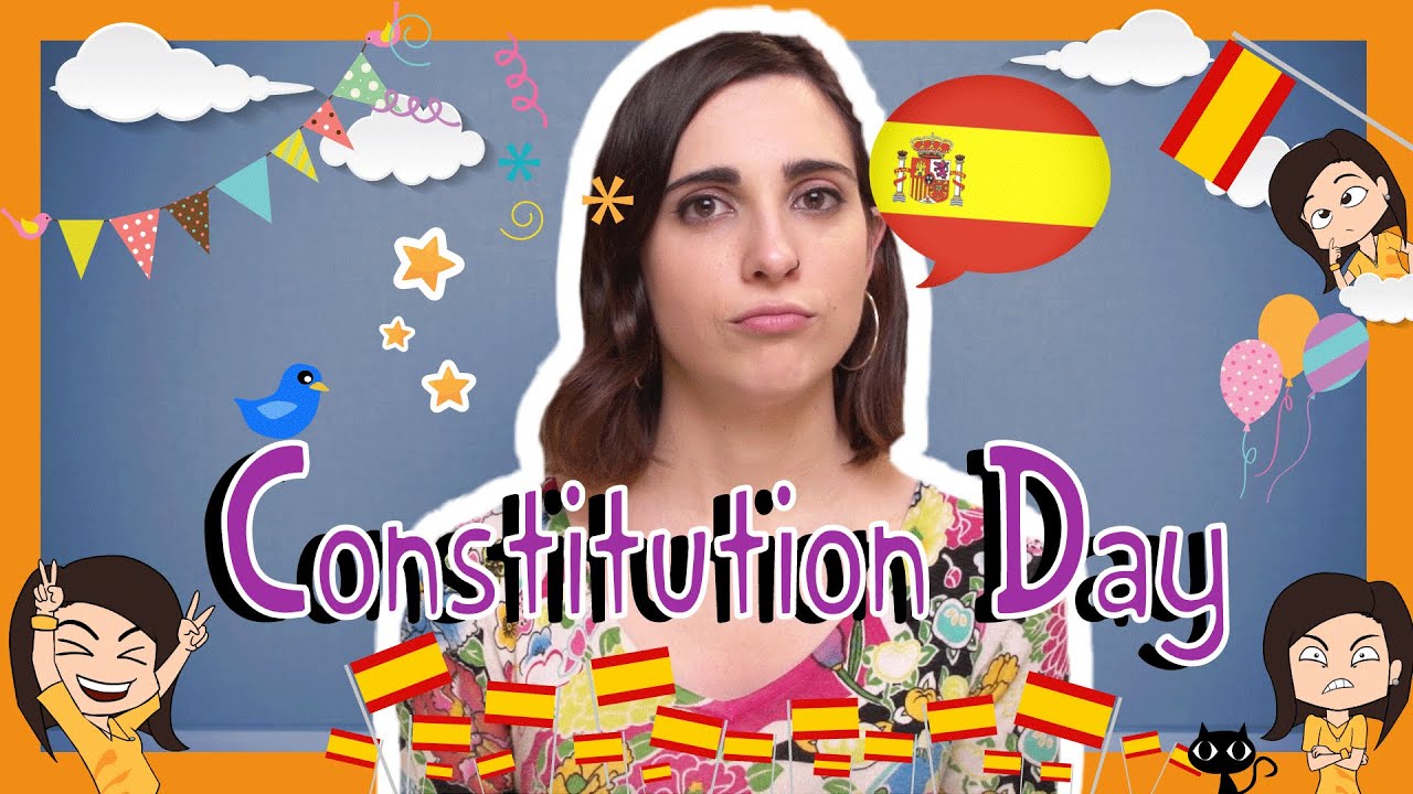 Spanish CONSTITUTION DAY Words with Rosa!