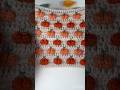Perfect crochet stitch for autumn 🎃🍁 #crochettutorial
