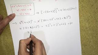 Ferrari method for solving bi-quadratic equation