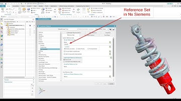 Creating a Reference Set in Nx Siemens (Default) | Types of reference sets  Empty and Entire Part