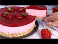 Recette du cheesecake a la fraise sans cuisson  