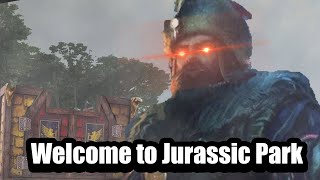 Welcome, to Jurrasic park