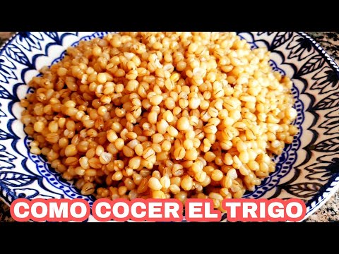 Video: Trigo hecho en casa con verduras frescas