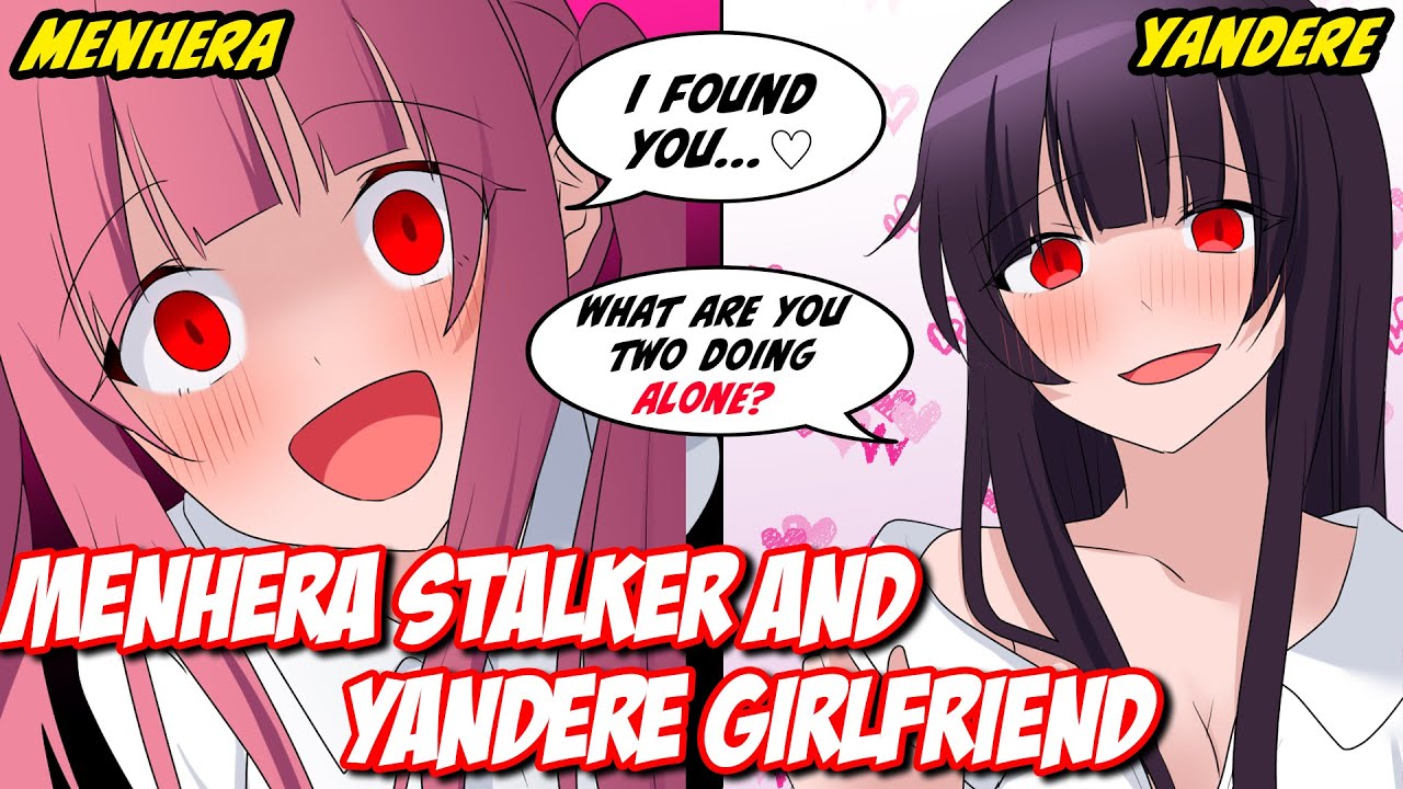 Yandere Manga】Yandere girl helped me from crazy Menhera girl