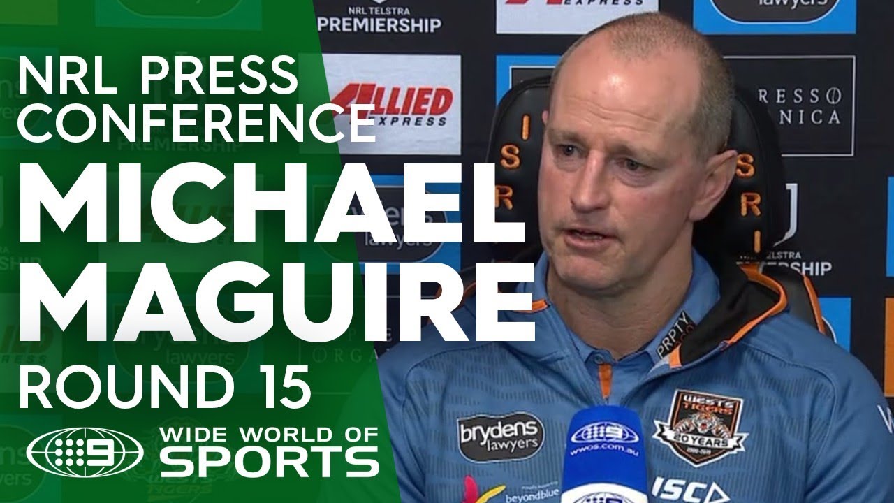NRL Press Conference: Michael Maguire - Round 15 | NRL on Nine camera iphone 8 plus apk