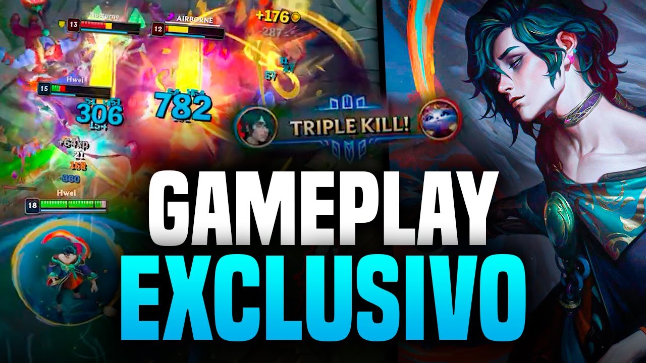 🌟HWEI PRIMER GAMEPLAY - El NUEVO CAMPEÓN MAS DIFÍCIL de LEAGUE OF