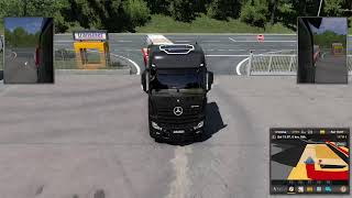 ETS 2 DE MERCEDES BENZ TIR İLE TORİNO STRASBURG SEFERİ #live #ets2 /(SAHUR YAYINI)