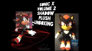 Sonic X Vol.2 Shadow The Hedgehog Plush Unboxing