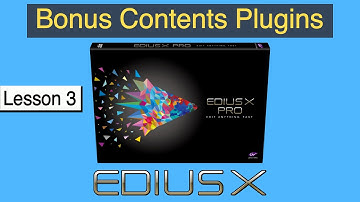 Unleash Creative Power! Installing Edius X Pro Bonus Contents Plugin | Amir Tech Info