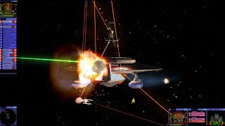 Star Trek Bridge Commander: Outnumbered Feds vs Klingons