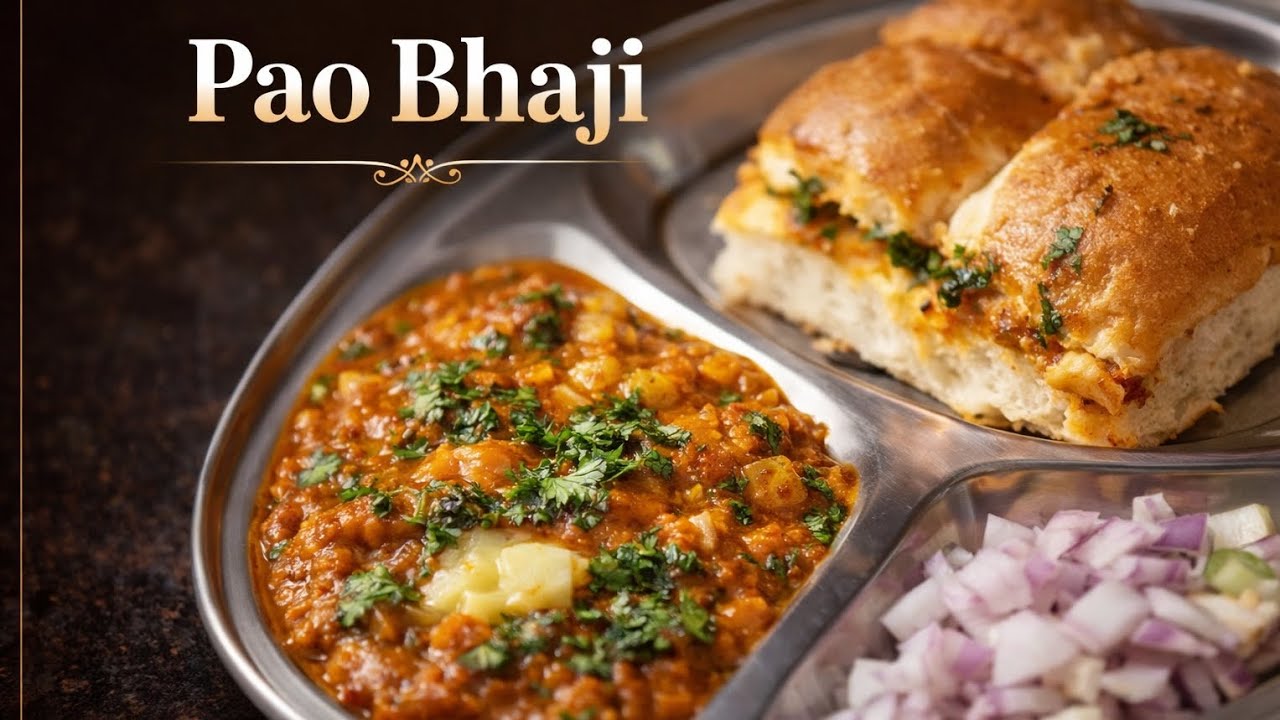 Ghar ki bani Pao Bhaji, full butter aur full flavor ke saath..💛 #paobhaji #easyrecipe 