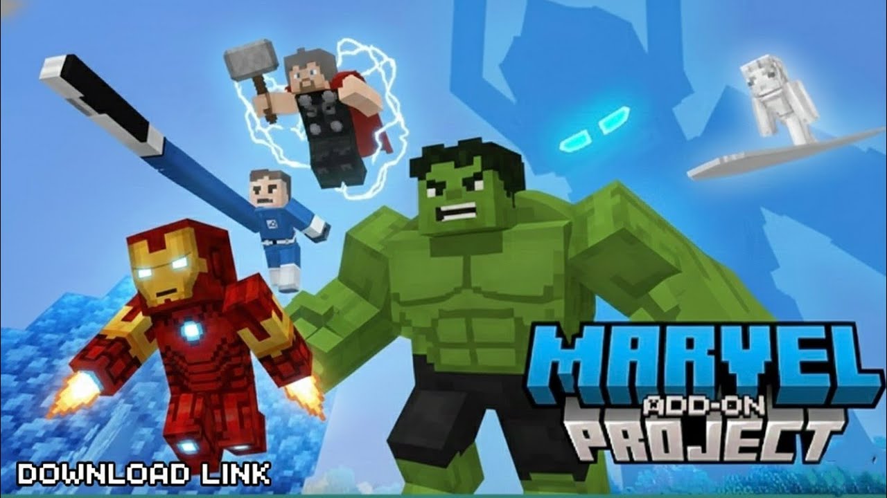 Minecraft Marvel Java Minecraft Marvel Superheroes Project Add-on Download 1.21 Latest ...