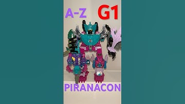 #G1transformers A to Z - Piranacon #transformers #wow #transformersg1 #80s #toys #nostalgia #awesome