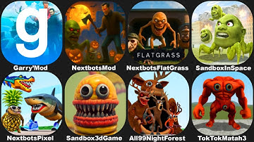 NEXTBOTS IN PLAYGROUND MOD NEW UPDATE HALLOWEEN,SANDBOX IN SPACE,SANDBOX PLAYGROUND 3D,Garry
