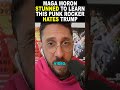 MAGA Moron Learns Punk Band HATES Trump in Real Time