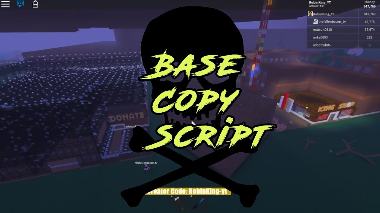 Roblox Lumber Tycoon 2 Copy Base Script Exploiter Copy my base.. 