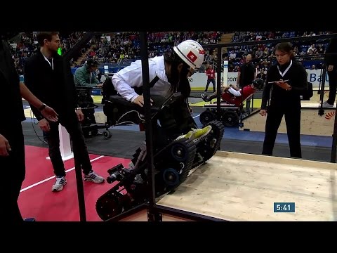 CaterWil на международных соревнованиях Cybathlon 2016