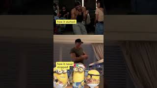 Busting moves 🕺 with Minions!