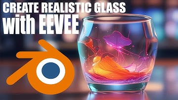 Make Realistic Glass with EEVEE in Blender 4.3 | 2025