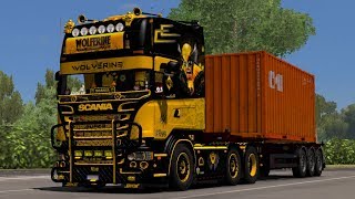 [1.31] Euro Truck Simulator 2 | V8K R520 Wolverine Scania | Mods