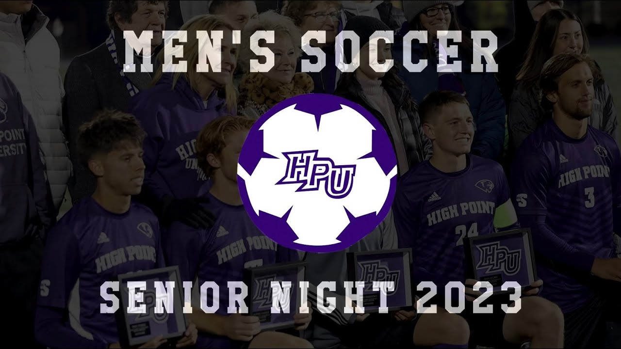HPU Men's Soccer Senior Night 2023