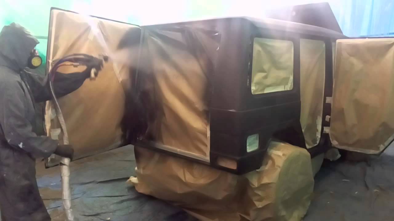 Полимерное покрытие кузова автомобиля