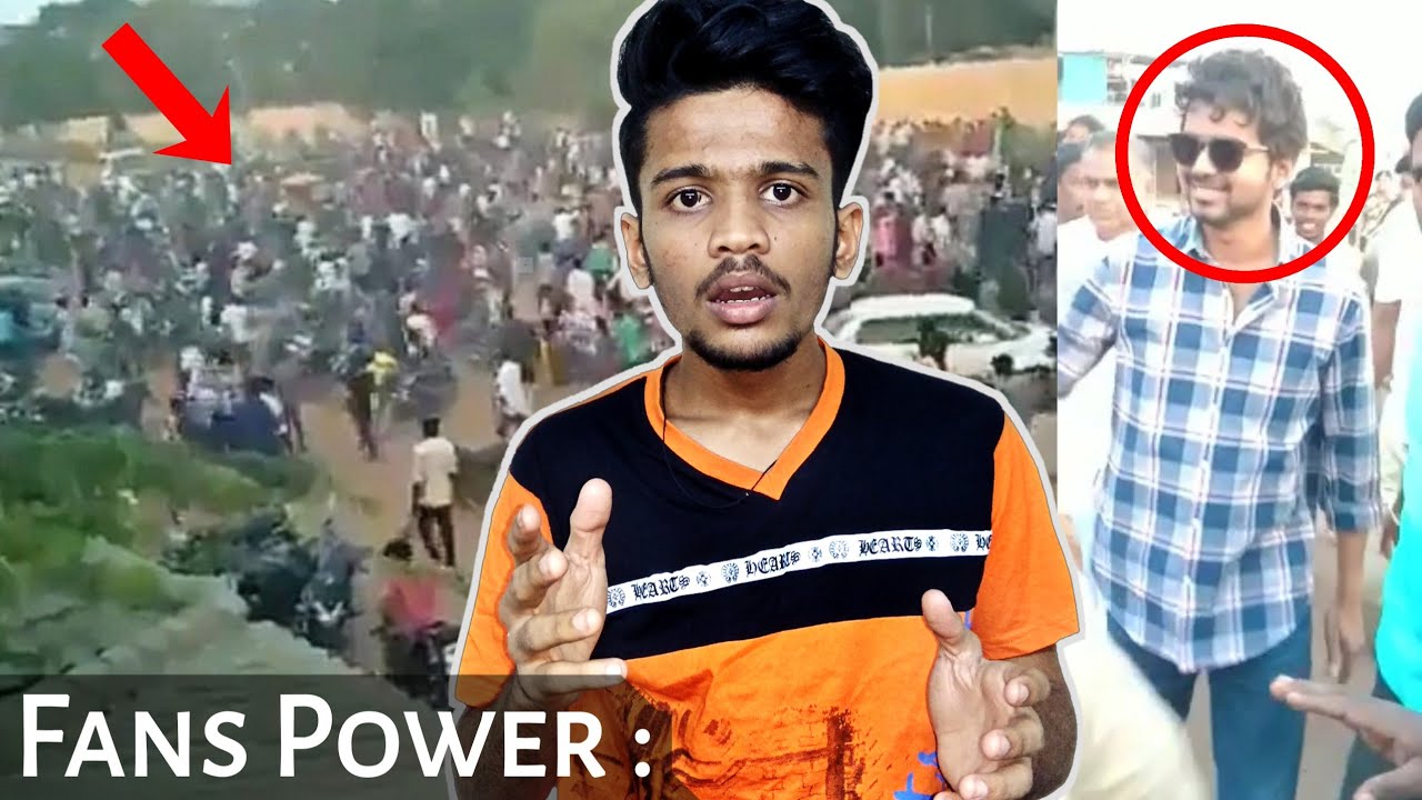 Day 2 - Vere level Crowd - VIJAY Met Fans After Master shooting | Neyveli