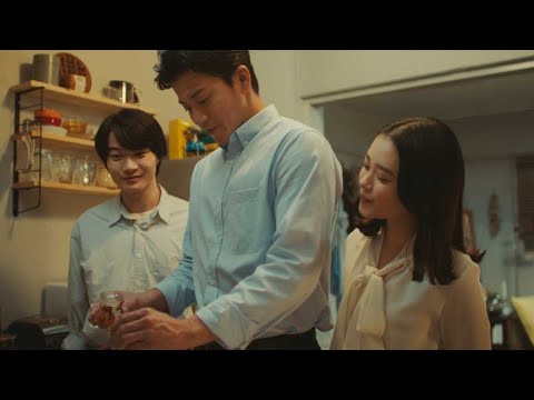 神木隆之介が次男役、小栗旬＆杉咲花と和気あいあい  （CM　ほんだし／小栗旬　神木隆之介　杉咲花）