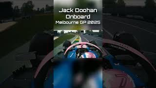F1 2025 Jack Doohan Onboard Melbourne | #f1 #formula1 #doohan #alpine #ausgp  #assettocorsaf1