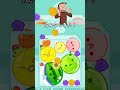おさるの最近のダブルスイカ3連発!#スイカゲーム #shorts #おさジョマニア