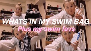 what&#39;s in my swim bag+cleaning it out