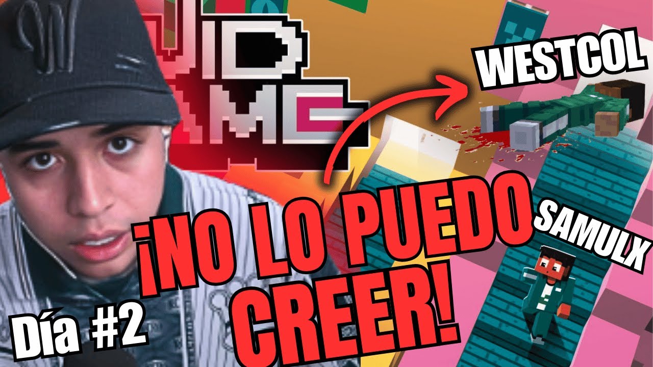 MEJORES MOMENTOS DE WESTCOL EN LOS SQUID CRAFT GAMES 3 🐀 DÍA #2  💔ADIÓS QUESO 🧀😢