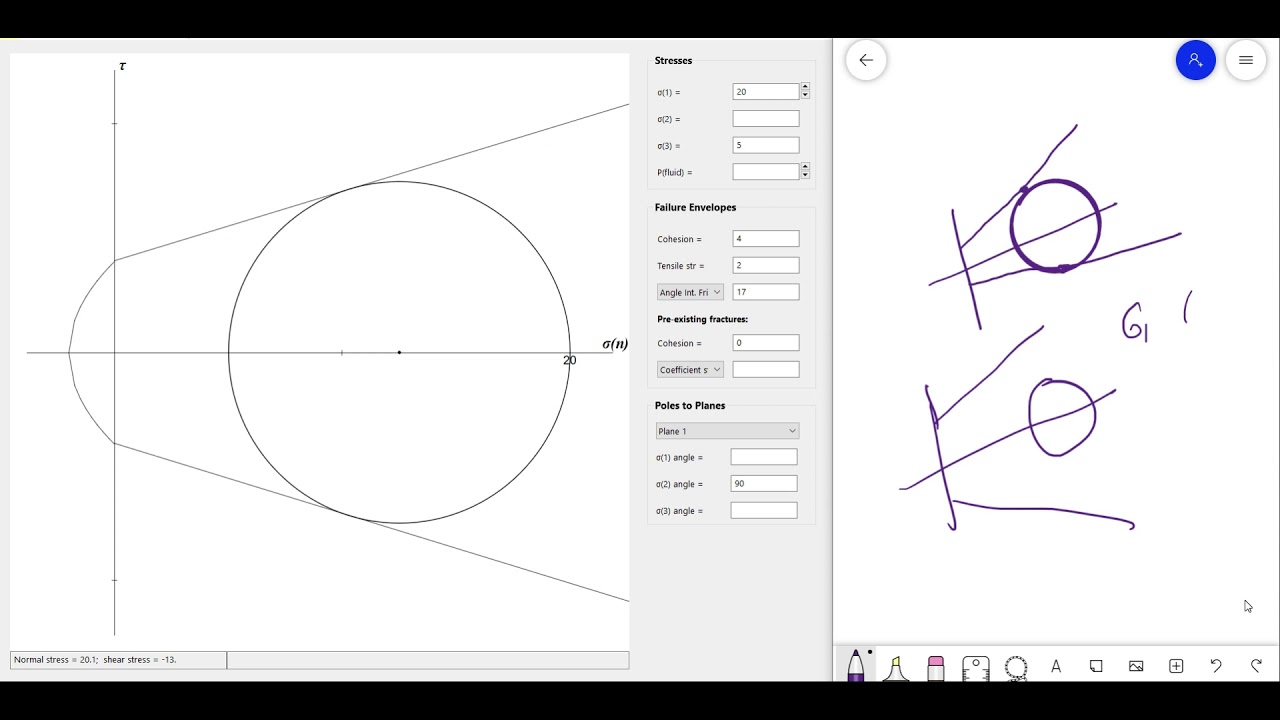 Easy way to learn Mohr's Circle (Structural Geology)-Part 2 - YouTube