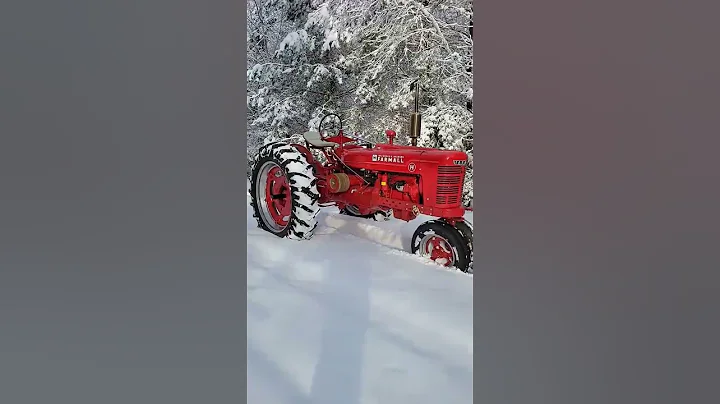 1942 Farmall H Suicide Awareness Tractor in 14" of...