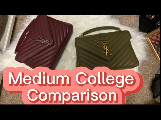 YSL LouLou Vs Sunset Vs College Designer Bag Video Comparison, Handbagholic