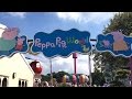 Peppa pig world  le parc de peppa pig paultons park maison train ecole