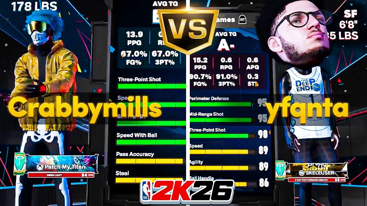 БЕЗУМНАЯ СТАВКА ЧИТЕРА В NBA2K26 CRXBBYMILLS ПРОТИВ YFQNTA