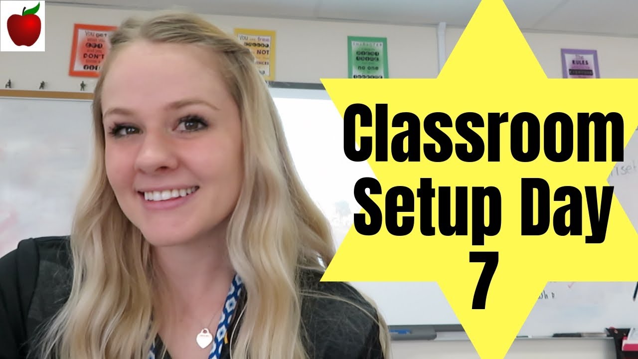 Classroom Setup Day 7 A Day In My Life As A High School Teacher Teacher