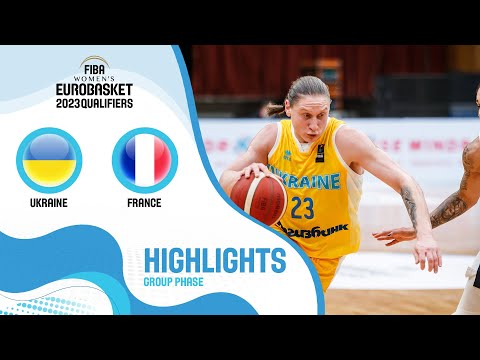 Ukraine - France | Highlights - FIBA Women's EuroBasket 2023 Qualifiers