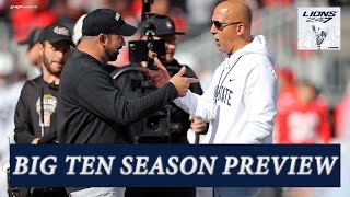 Big Ten season preview with Bud Elliott; spotlight on Penn State commits and a position change
