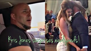 Kris Jones Surprises Newlyweds with "Tennessee Whiskey" At Their Wedding!